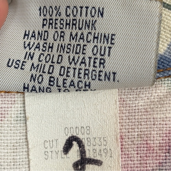 Floral Women's Blazer with Blue and Pink Accents - Picture 9 of 9